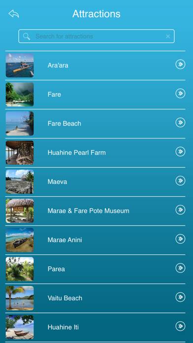 Huahine Island Tourist Guide App screenshot #3