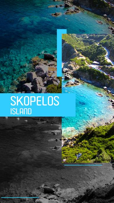 Skopelos Island Tourism Guide Bildschirmfoto