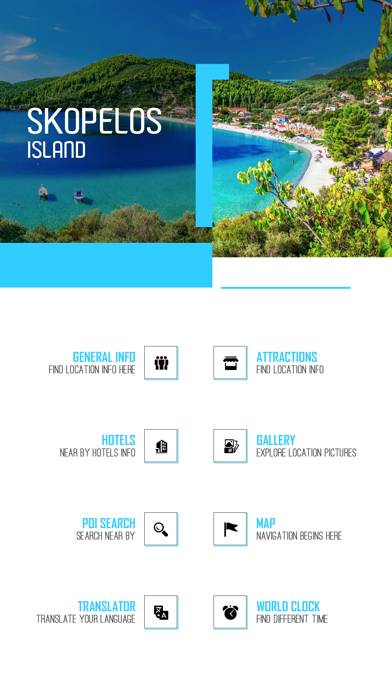 Skopelos Island Tourism Guide App-Screenshot #2
