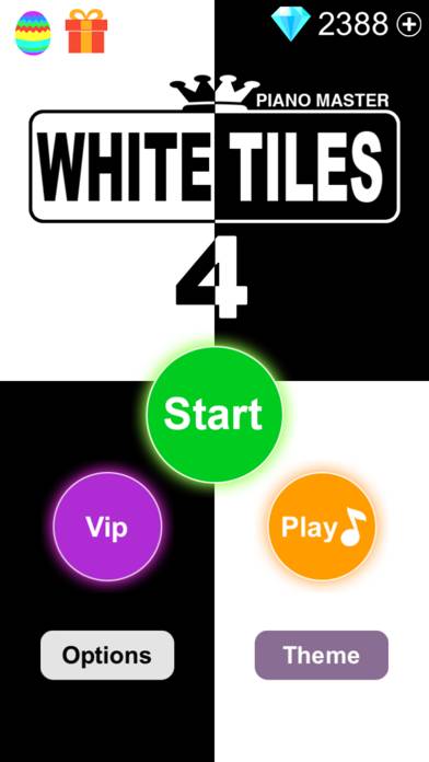 White Tiles 4: Piano Master 2 game screenshot