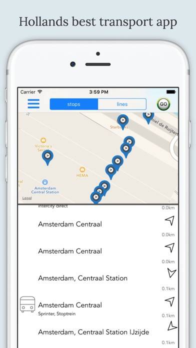 Holland Public Transport App-Screenshot #1