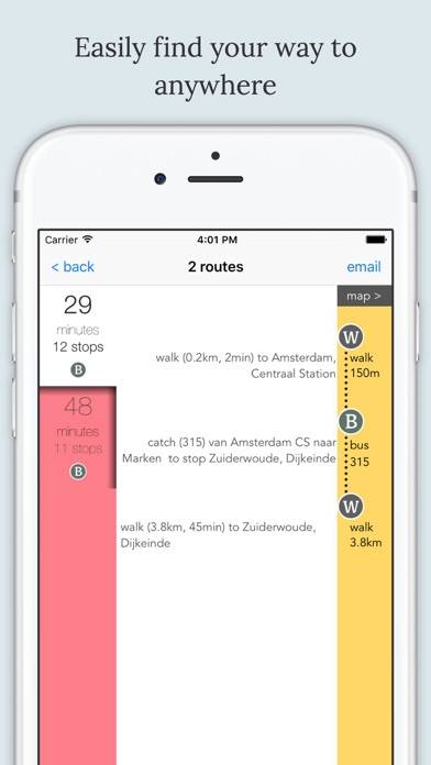 Holland Public Transport App screenshot #3