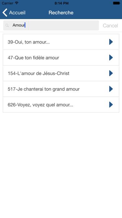 Hymnes et Louanges Adventist App screenshot #4