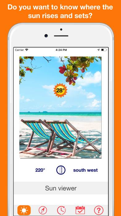 Sun Position Viewer Schermata dell'app #1