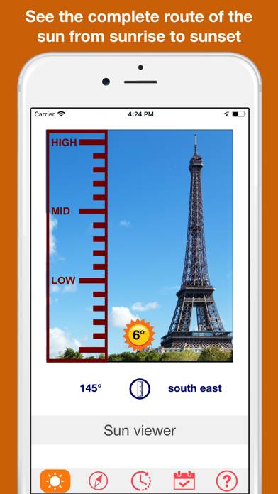 Sun Position Viewer Schermata dell'app #3