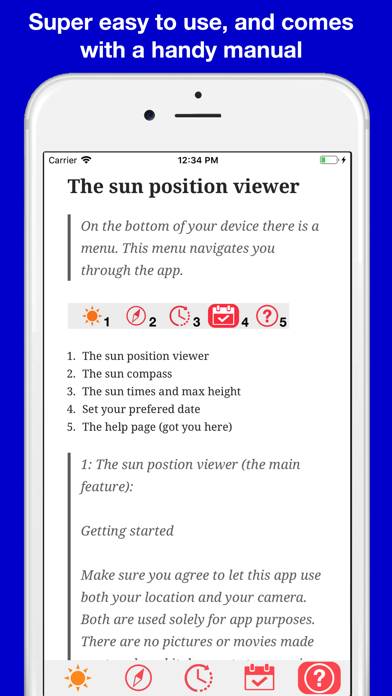 Sun Position Viewer Captura de pantalla de la aplicación #4