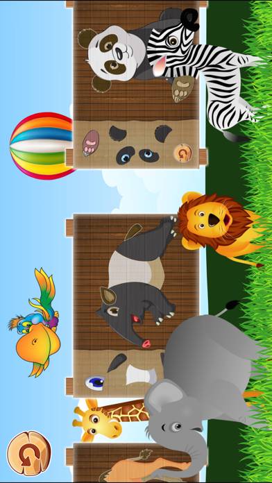 Animal Puzzles Games: little boys & girls puzzle Schermata dell'app #5