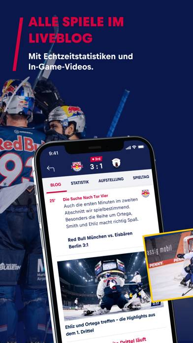 Red Bull München Bildschirmfoto