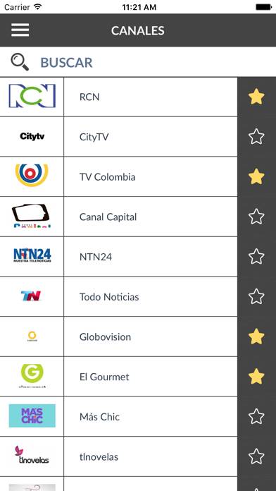 Guía de TV Colombia (CO) Captura de pantalla de la aplicación #1