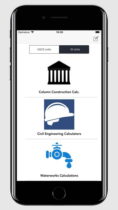 Column Construction Calculator Schermata dell'app #1