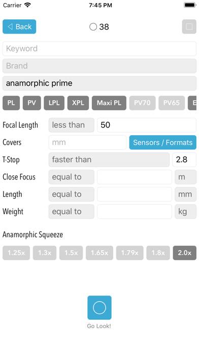 Lenser Schermata dell'app