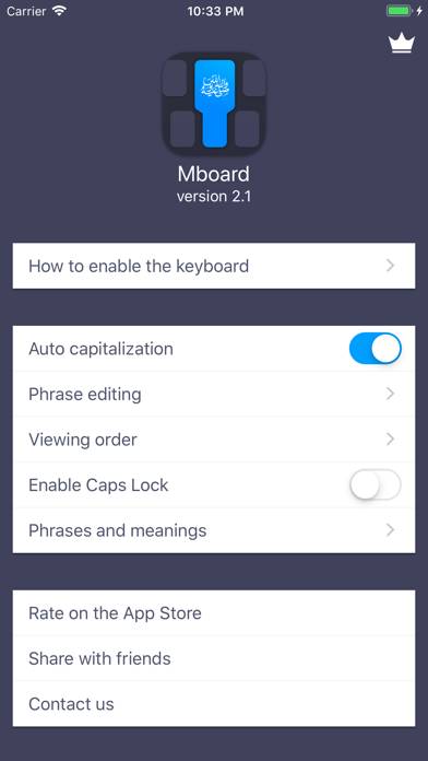Mboard  Muslim Keyboard Скриншот приложения #1
