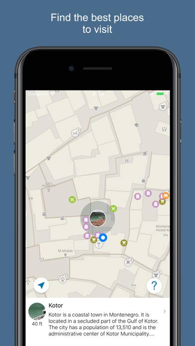 Montenegro 2020  offline map App screenshot #2