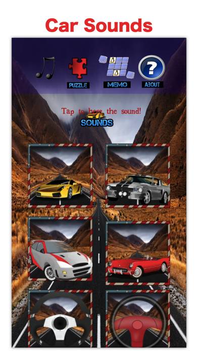 Kid Car Games For Boys & Girls Capture d'écran de l'application #2