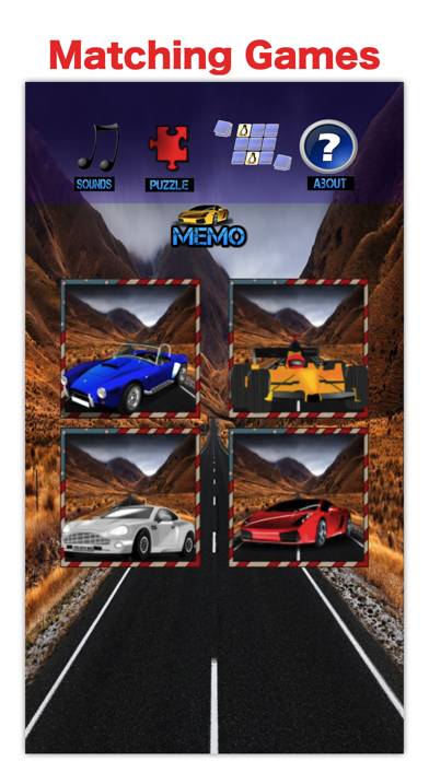 Kid Car Games For Boys & Girls Capture d'écran de l'application #4