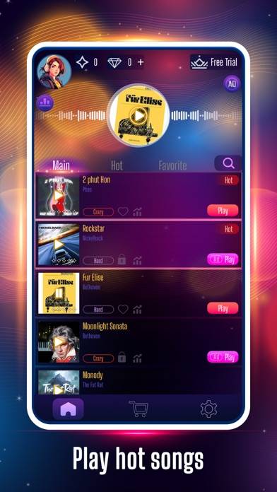 Tap Tap Hero: Be a Music Hero App screenshot #1