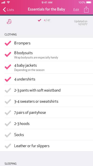 BabyCheck App screenshot