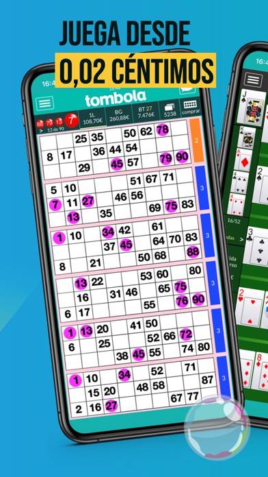 Tombola.es – bingo online Captura de pantalla de la aplicación #2