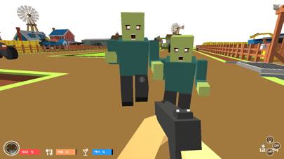 The Walking Pixel Zombies Game App screenshot #2