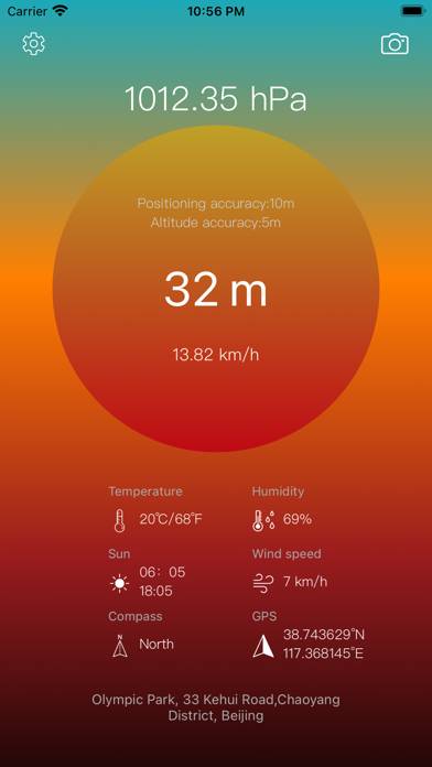Altimeter-Measuring tool Schermata dell'app #1