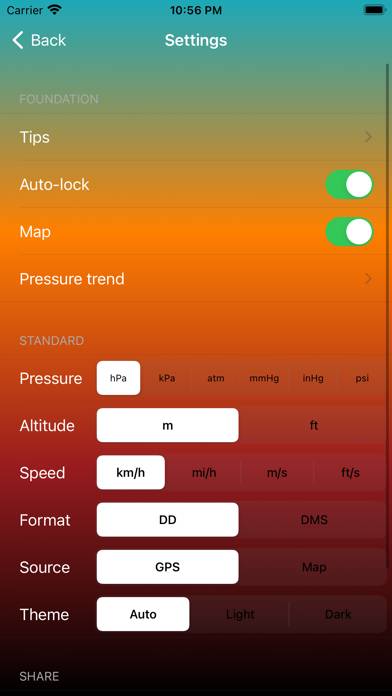 Altimeter-Measuring tool Schermata dell'app #5