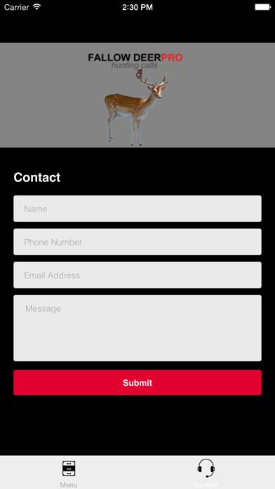 REAL Fallow Deer Calls Captura de pantalla de la aplicación #4