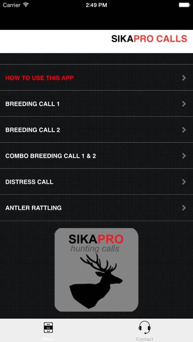 REAL Sika Deer Calls & Stag Sounds for Hunting App screenshot #1