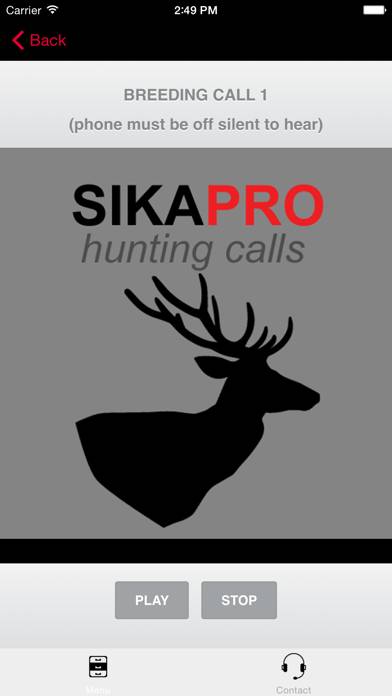 REAL Sika Deer Calls & Stag Sounds for Hunting App-Screenshot #2