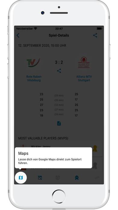 Mein Volleyball App-Screenshot #4