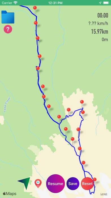 GPX Viewer-Converter-Tracking App-Screenshot
