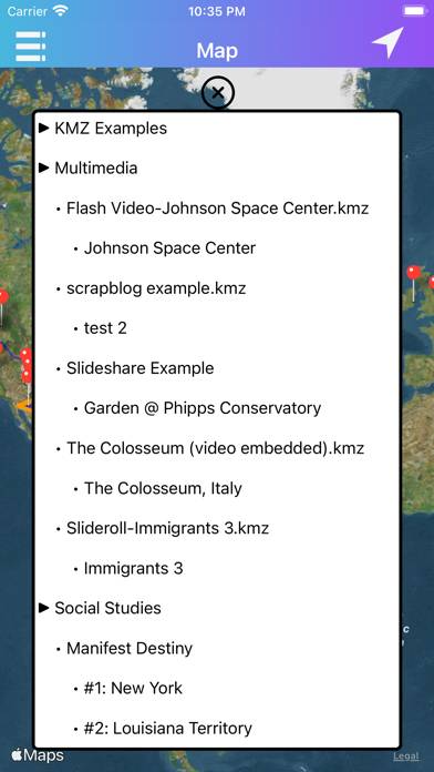 KMZ Viewer-Converter Schermata dell'app #5
