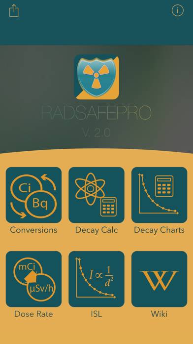 RadSafePro App screenshot