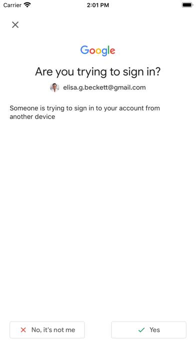 Google Smart Lock App screenshot