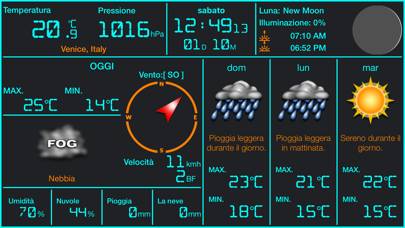Local Digital Weather Station Pro Schermata dell'app #1