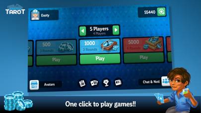 Exoty Tarot 3, 4 or 5 players App screenshot #2