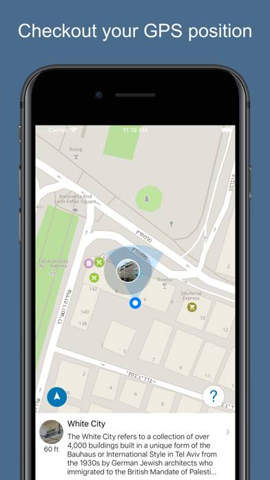Tel Aviv 2020  offline map App screenshot #2
