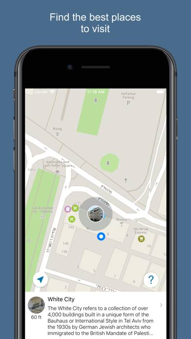Tel Aviv 2020  offline map App screenshot #4