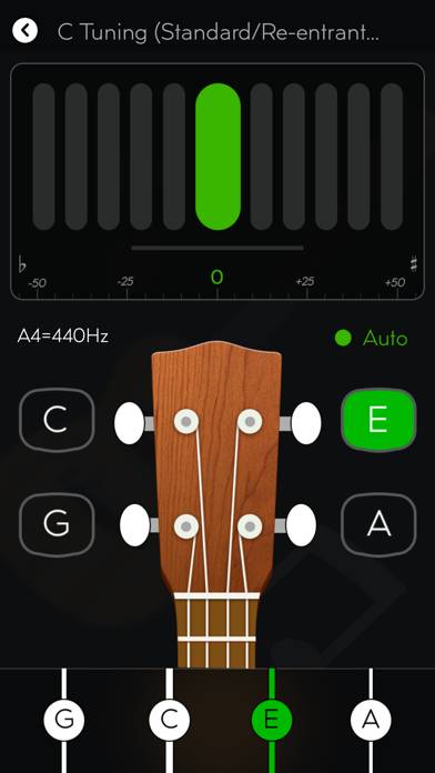 Tunefor Ukulele tuner & chords App screenshot #1