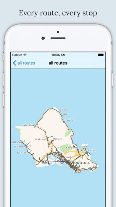 Honolulu Public Transport App screenshot #5