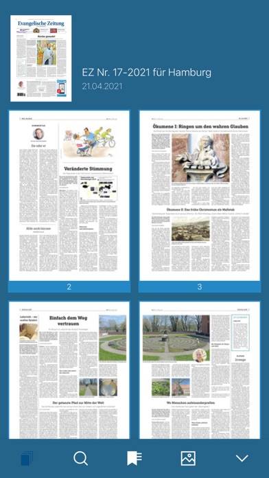 Evangelische Zeitung App-Screenshot