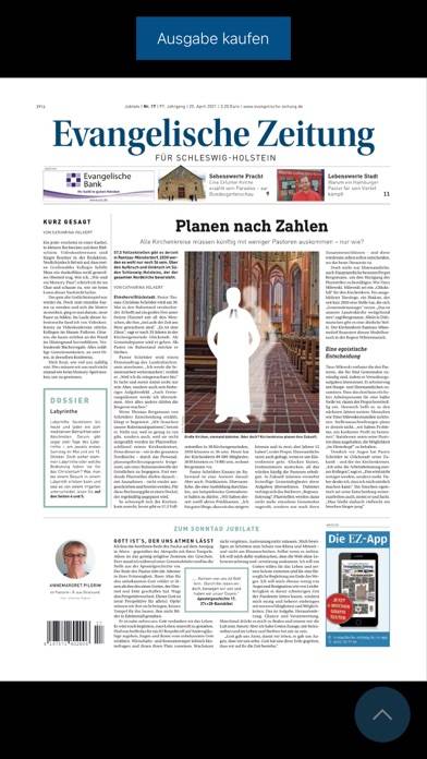 Evangelische Zeitung App-Screenshot
