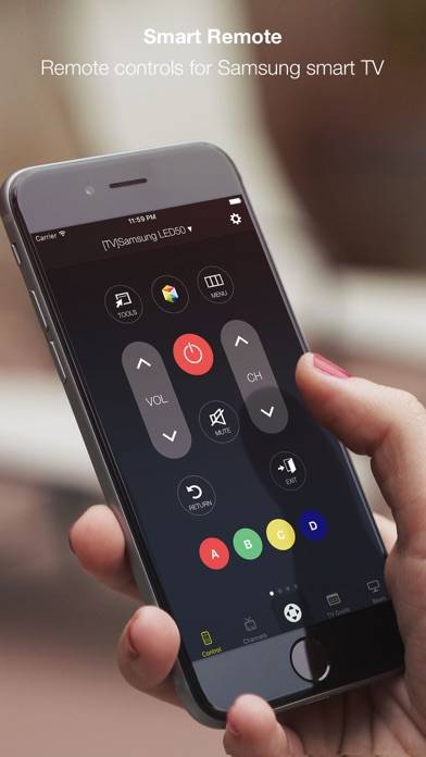 Smart Remote for Samsung TVs App screenshot #1