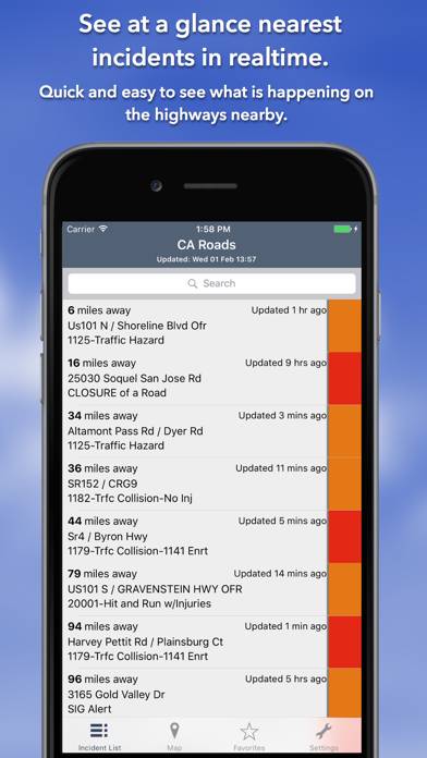 California State Roads App screenshot #2