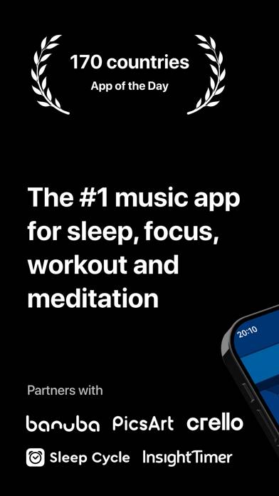 Mubert: AI Music Streaming App screenshot #1