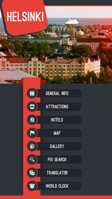 Helsinki Tourism Guide Capture d'écran de l'application #2