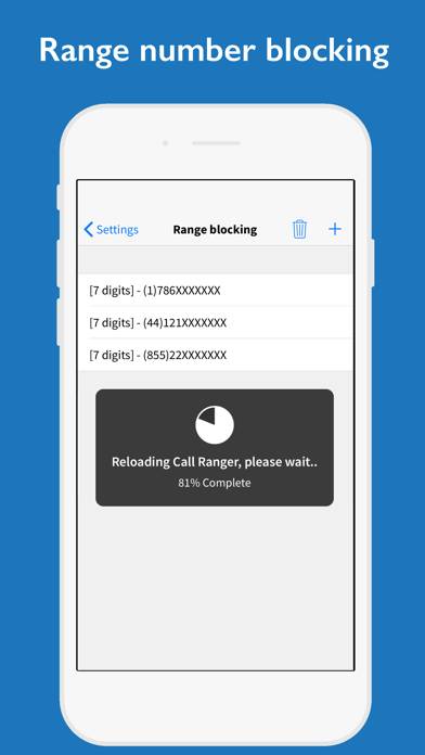 CallRanger: Block spam callers Capture d'écran de l'application #2