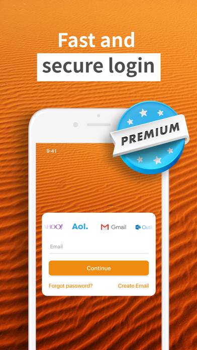 Premium Mail App for Hotmail Capture d'écran de l'application #1