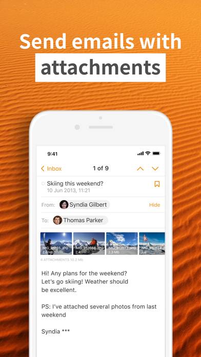 Premium Mail App for Hotmail Capture d'écran de l'application #4
