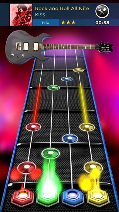 Guitar Band: Rock Battle App skärmdump #1