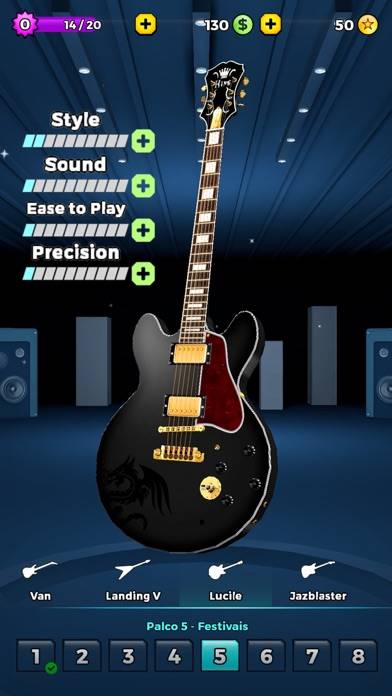 Guitar Band: Rock Battle App skärmdump #2